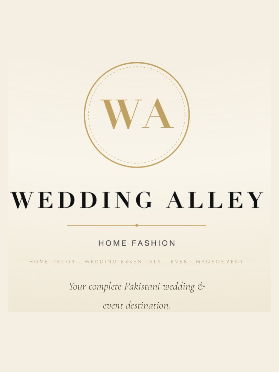 Wedding Alley — Home Decor, Wedding Essentials and Event Management